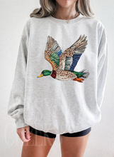 Load image into Gallery viewer, FAUX rhinestone flying mallard
