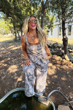 Load image into Gallery viewer, PREORDER- FREE RANGE CAMO OVERALLS
