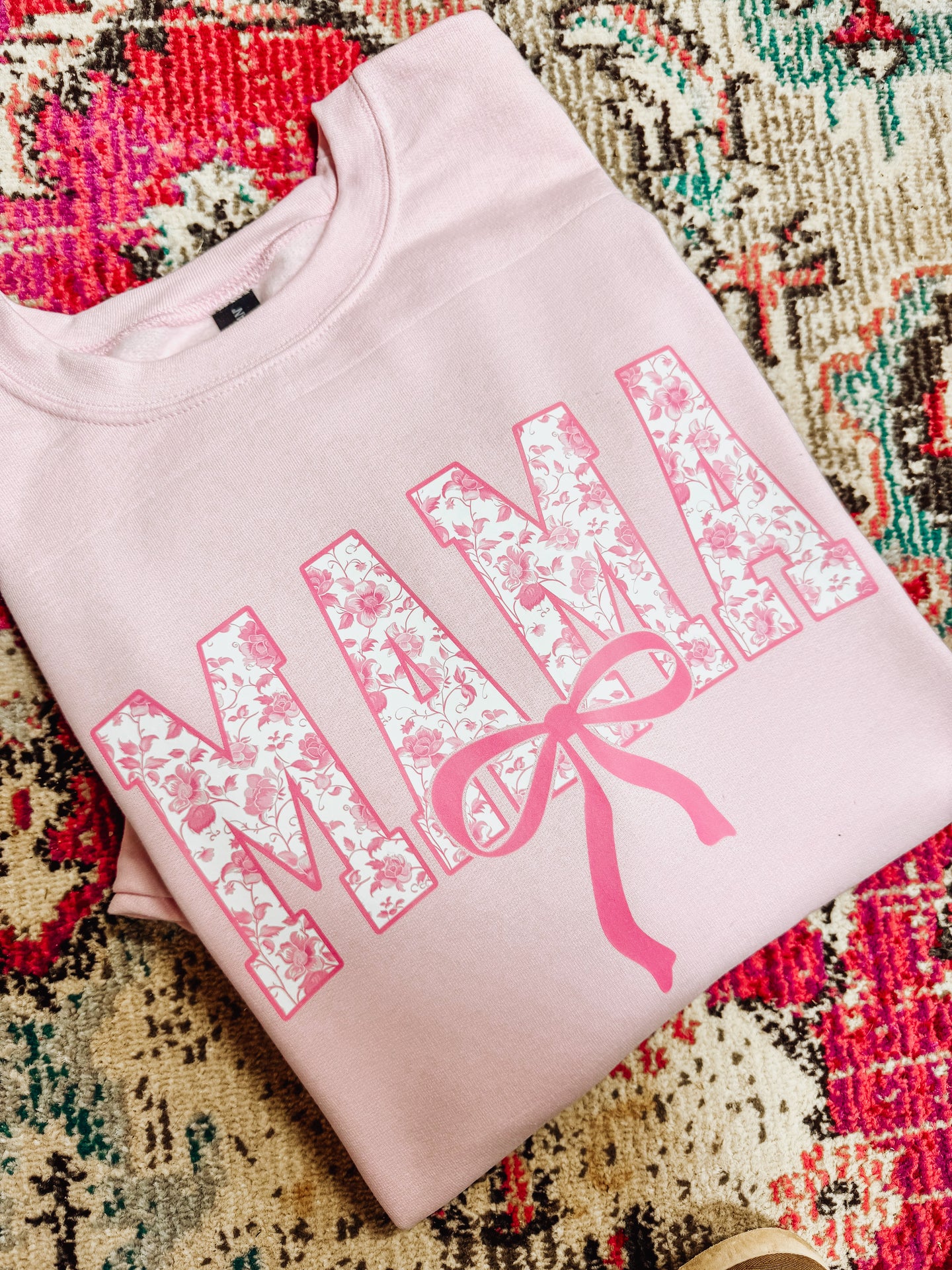 Pink floral mama