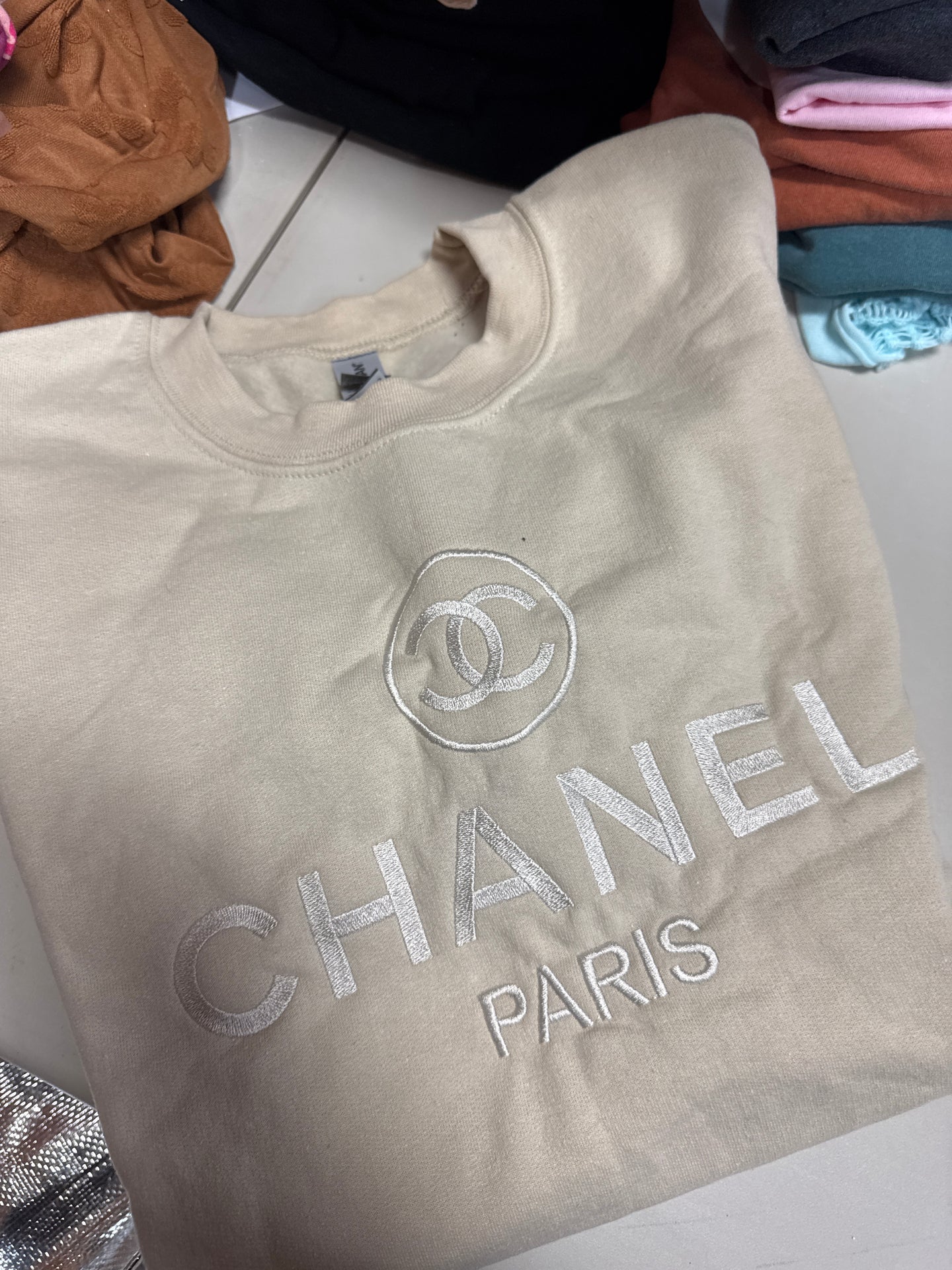 Embroidered crew SM