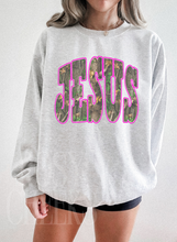 Load image into Gallery viewer, Hot pink/camo Jesus
