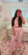 Load image into Gallery viewer, GINGHAM YOGA SET
